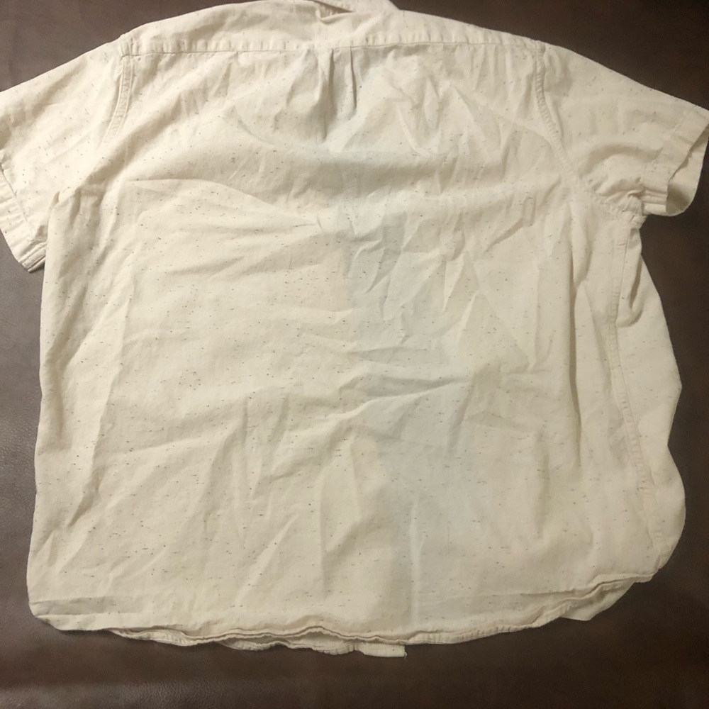 JCrew short sleeve button up, L classic fit